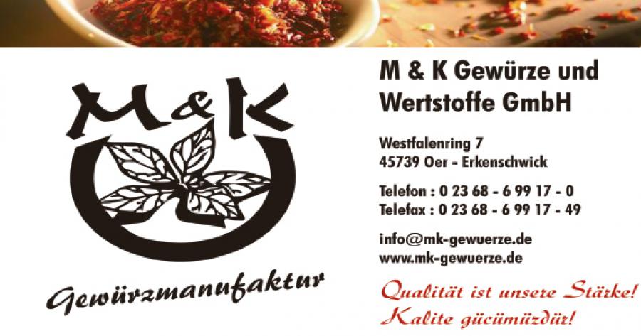 M & K Gewürze und Wertstoffe GmbH