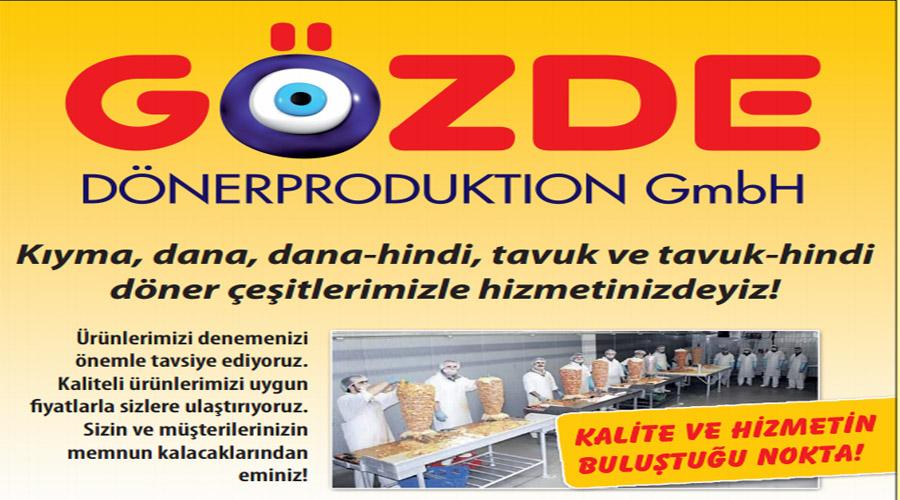 GÖZDE DÖNER PRODUCTION GmbH